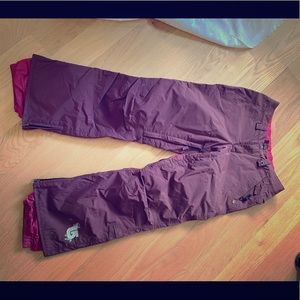 Burton snow pants women’s XS
